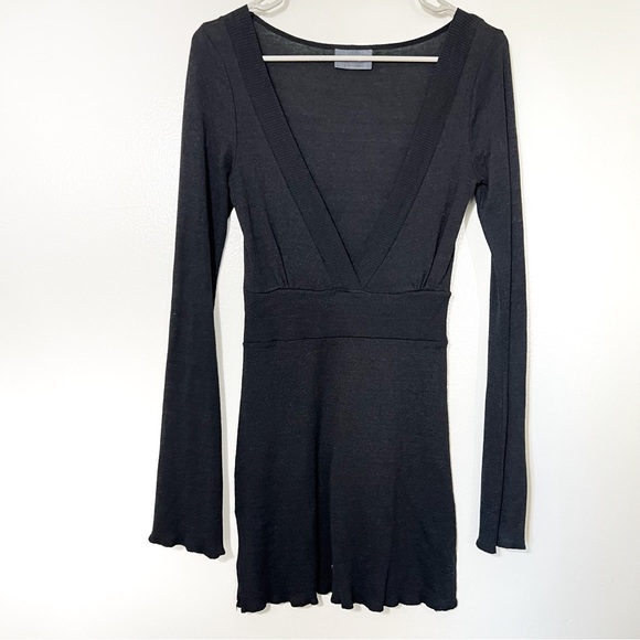 Michael Stars Dresses & Skirts - Michael Stars Vintage Y2K Babydoll Long Sleeve Tunic Dark Fairy Goth Top O/S